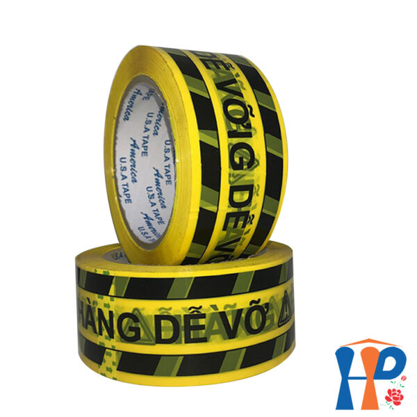 Băng keo cuộn dán thùng, băng dính chữ