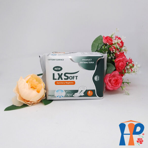 Băng vệ sinh LXSoft Fresh Ice Cool Cottony Surface Sanitary Napkins (bạc hà mát lạnh, thoáng khí, siêu thấm hút)