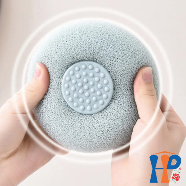 Bông Tắm Lưới 3D Tẩy Tế Bào Chết Body Scrub Mesh Bath Sponge 12cm