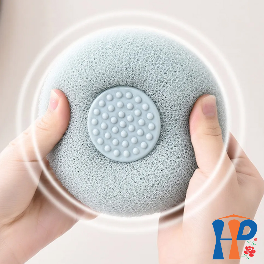 Bông Tắm Lưới 3D Tẩy Tế Bào Chết Body Scrub Mesh Bath Sponge 12cm