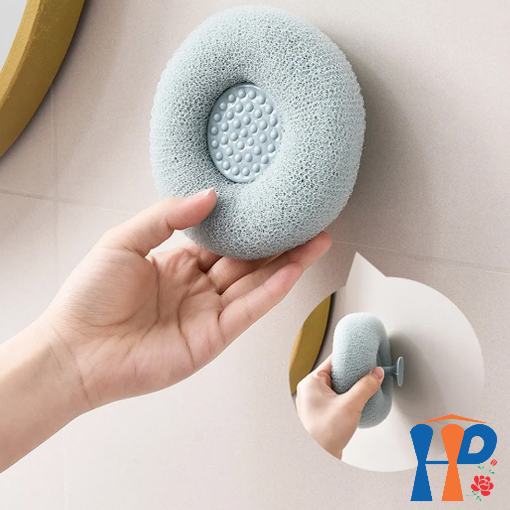 Bông Tắm Lưới 3D Tẩy Tế Bào Chết Body Scrub Mesh Bath Sponge 12cm