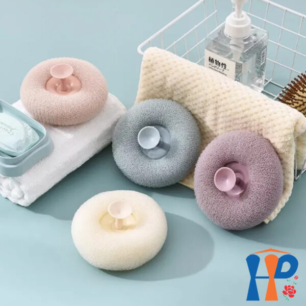 Bông Tắm Lưới 3D Tẩy Tế Bào Chết Body Scrub Mesh Bath Sponge 12cm