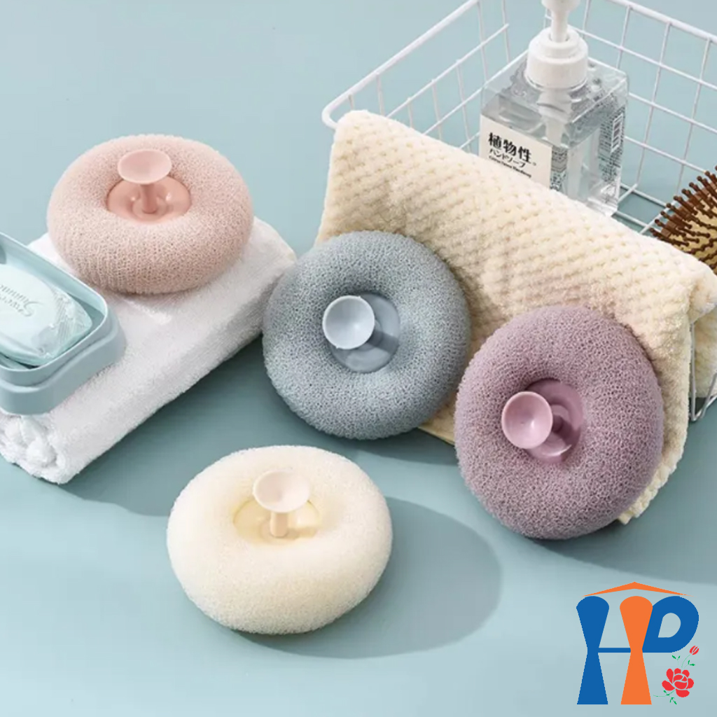 Bông Tắm Lưới 3D Tẩy Tế Bào Chết Body Scrub Mesh Bath Sponge 12cm