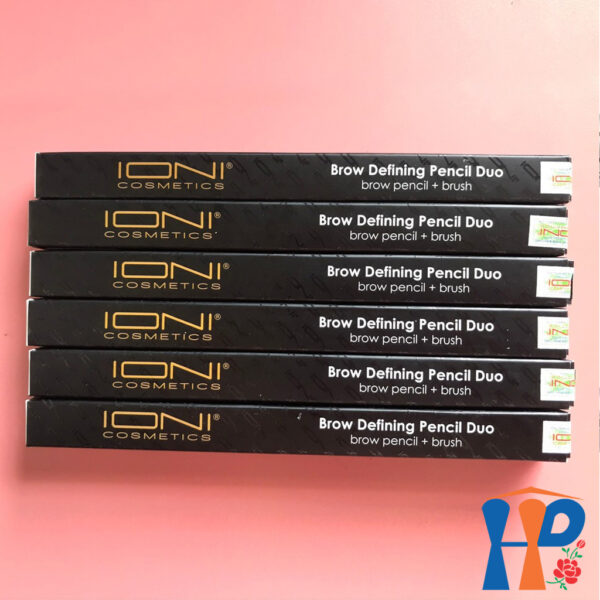 Chì mày IONI Cosmetic Brow Defining Pencil Duo Brow Pencil + Brush 1.2gr (4 tông màu thời trang)