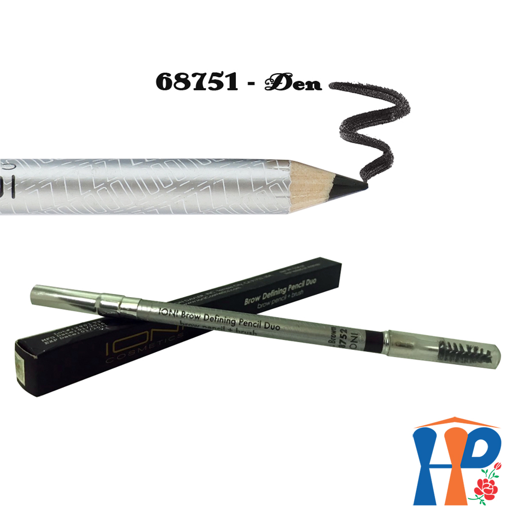 Chì mày IONI Cosmetic Brow Defining Pencil Duo Brow Pencil + Brush 1.2gr (4 tông màu thời trang)