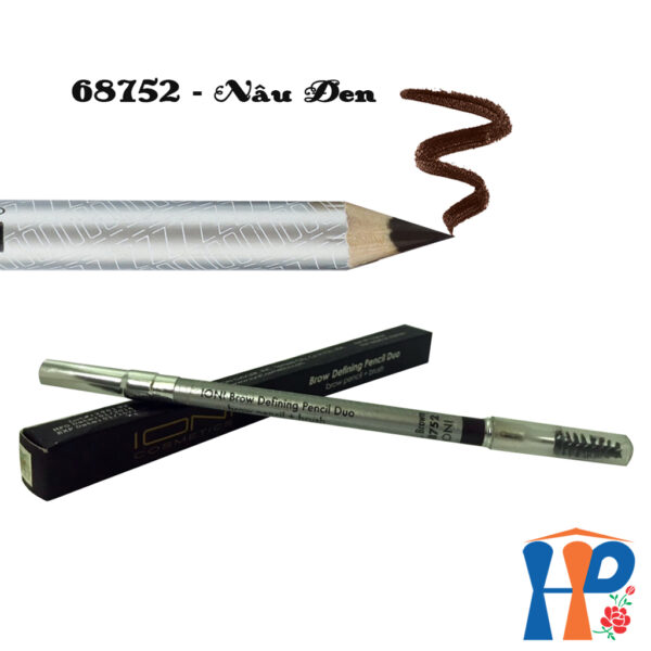 Chì mày IONI Cosmetic Brow Defining Pencil Duo Brow Pencil + Brush 1.2gr (4 tông màu thời trang)