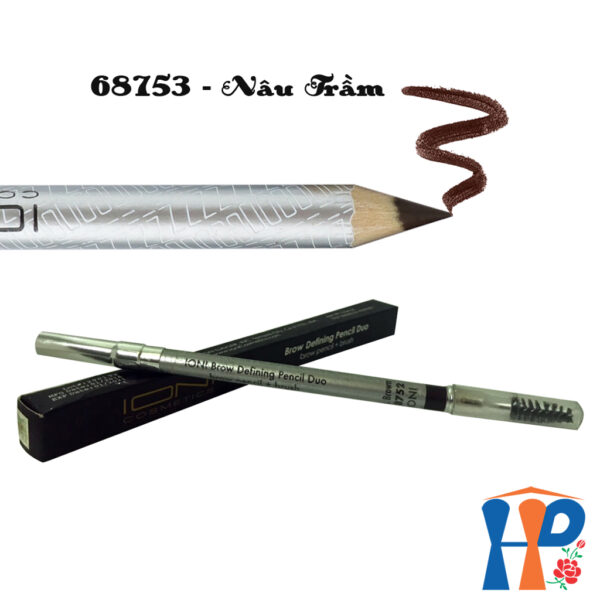 Chì mày IONI Cosmetic Brow Defining Pencil Duo Brow Pencil + Brush 1.2gr (4 tông màu thời trang)