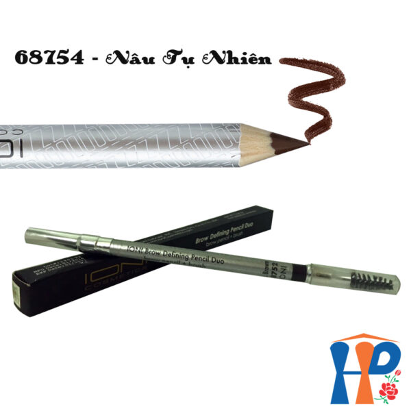 Chì mày IONI Cosmetic Brow Defining Pencil Duo Brow Pencil + Brush 1.2gr (4 tông màu thời trang)