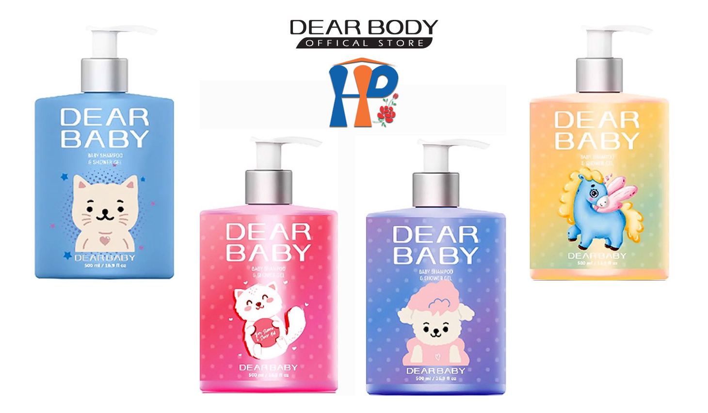 dau-tam-goi-tre-em-dear-baby-shampoo-shower-gel-2