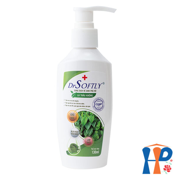 Dung dịch vệ sinh phụ nữ DrSoftly Feminine Hygiene Solution (nha đam, trầu không)