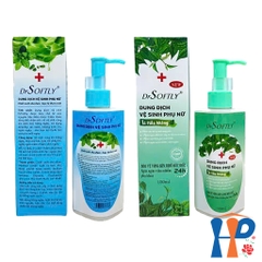 Dung dịch vệ sinh phụ nữ DrSoftly Feminine Hygiene Solution (nha đam, trầu không)