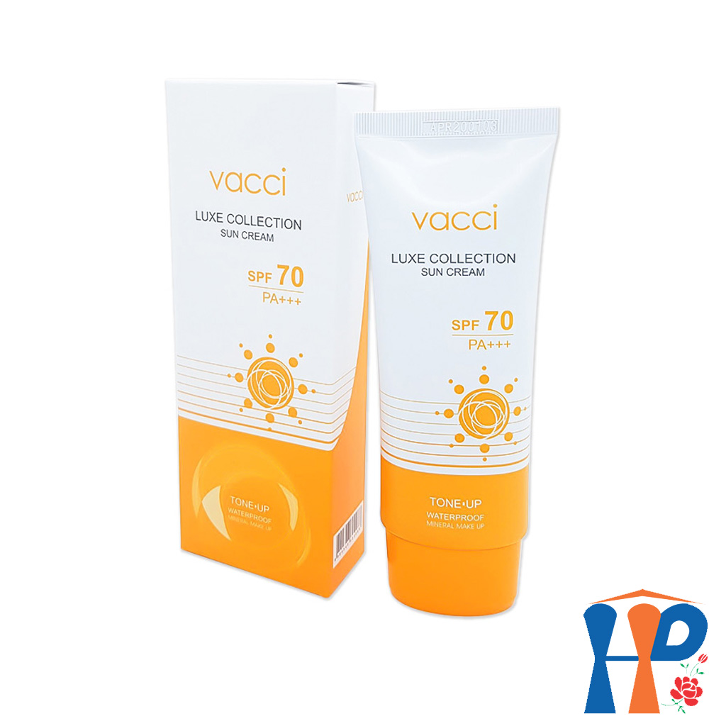 Kem chống nắng nâng tông da VACCI Luxe Collection Sun Cream SPF 70 PA+++ 70ml
