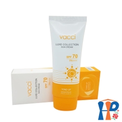 Kem chống nắng nâng tông da VACCI Luxe Collection Sun Cream SPF 70 PA+++ 70ml