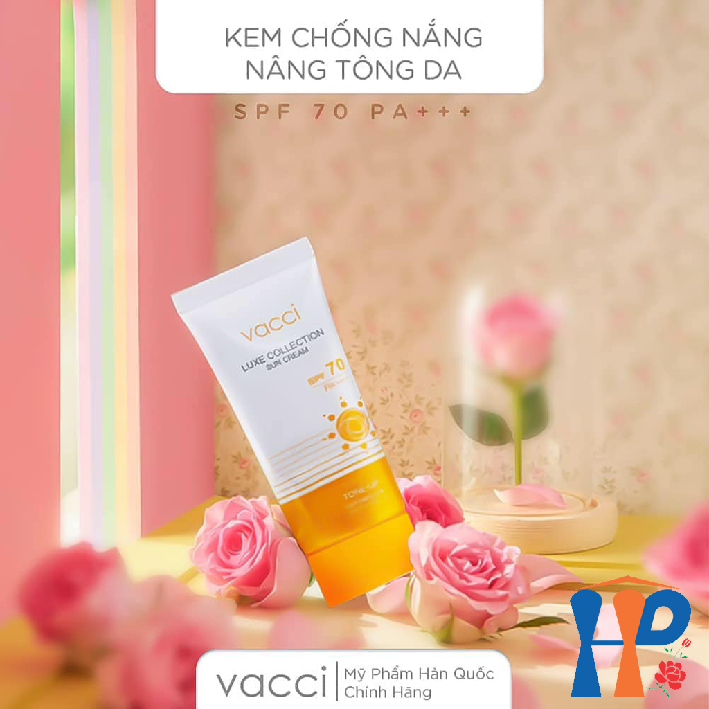 Kem chống nắng nâng tông da VACCI Luxe Collection Sun Cream SPF 70 PA+++ 70ml