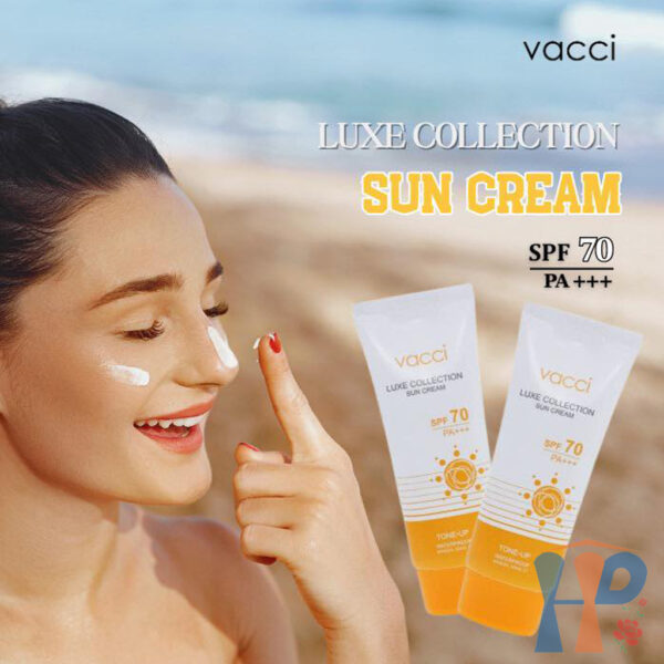 Kem chống nắng nâng tông da VACCI Luxe Collection Sun Cream SPF 70 PA+++ 70ml