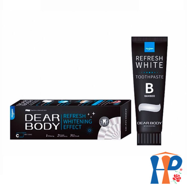 Kem đánh răng Dear Body Whitening Effect Toothpaste 100gr (thơm miệng, trắng răng, ngừa sâu răng)