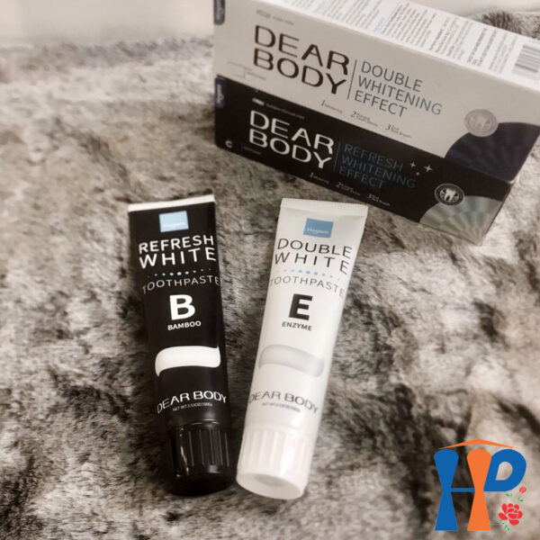 Kem đánh răng Dear Body Whitening Effect Toothpaste 100gr (thơm miệng, trắng răng, ngừa sâu răng)