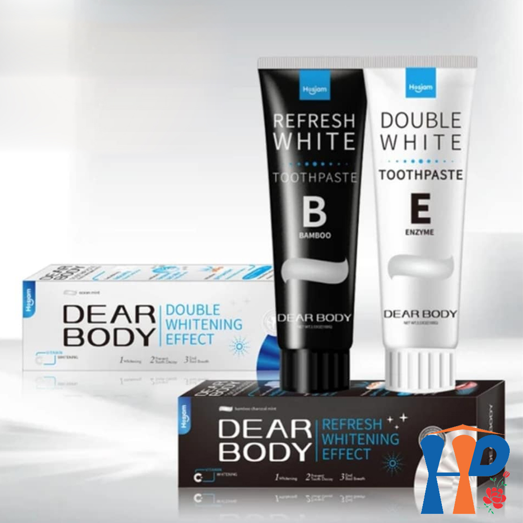 Kem đánh răng Dear Body Whitening Effect Toothpaste 100gr (thơm miệng, trắng răng, ngừa sâu răng)