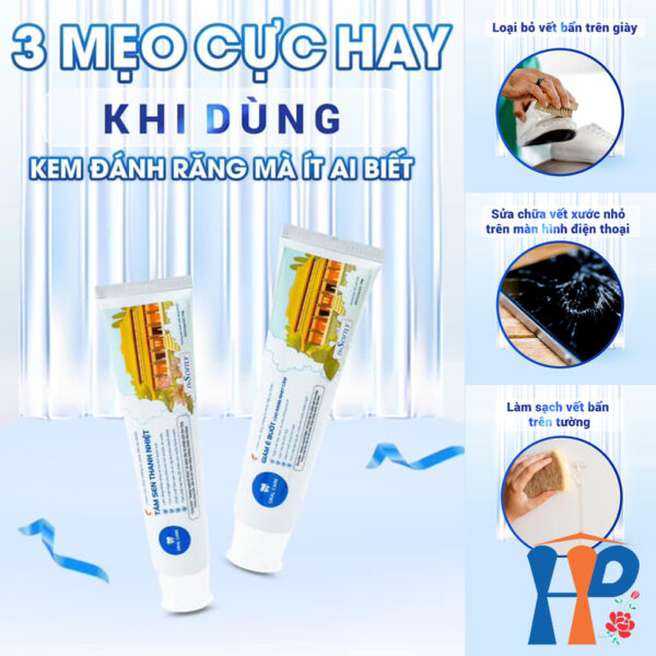 Kem đánh răng dược liệu Drsoftly Herbal Sensitive Toothpaste (Tâm sen 120g & Giảm ê buốt 100g)