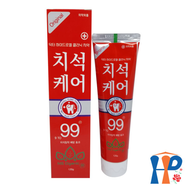 Kem đánh răng Dr. Hydrocell 99 NS Organic Toothpaste 120gr (White & Clinic)