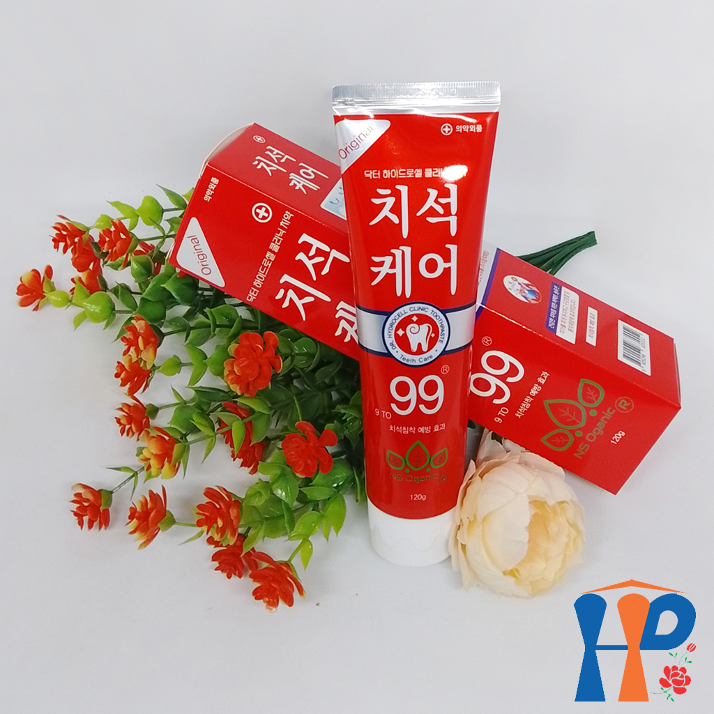 Kem đánh răng Dr. Hydrocell 99 NS Organic Toothpaste 120gr (White & Clinic)