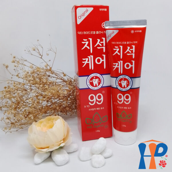 Kem đánh răng Dr. Hydrocell 99 NS Organic Toothpaste 120gr (White & Clinic)