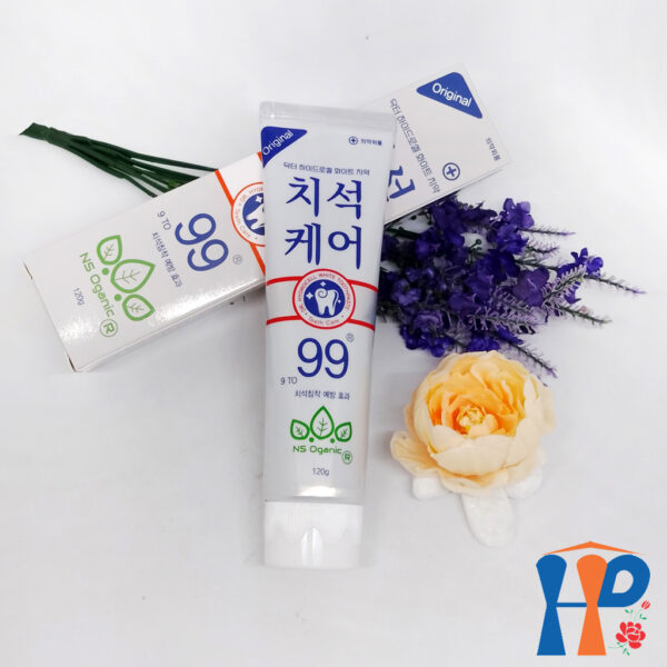 Kem đánh răng Dr. Hydrocell 99 NS Organic Toothpaste 120gr (White & Clinic)
