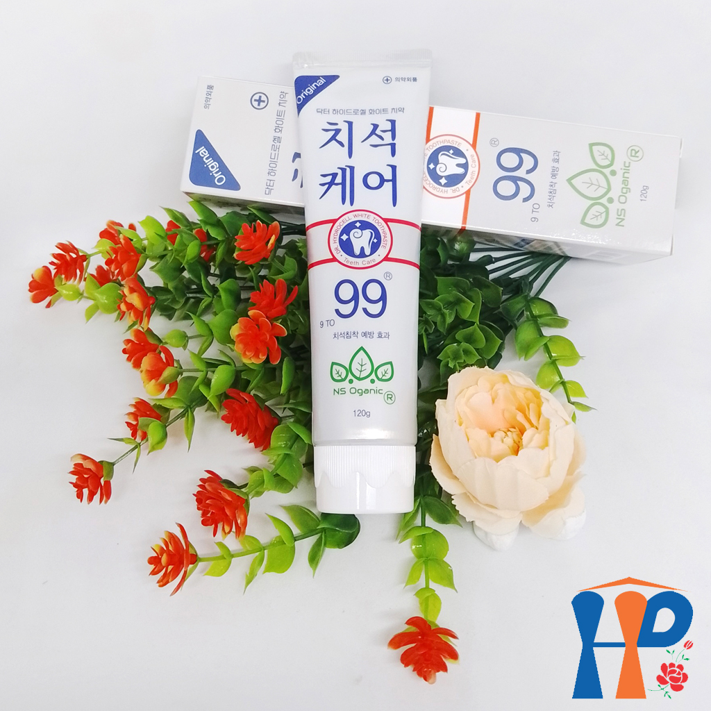 Kem đánh răng Dr. Hydrocell 99 NS Organic Toothpaste 120gr (White & Clinic)