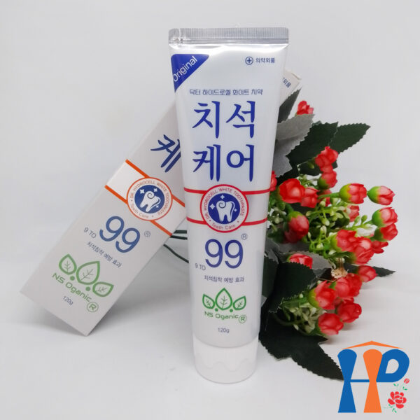 Kem đánh răng Dr. Hydrocell 99 NS Organic Toothpaste 120gr (White & Clinic)