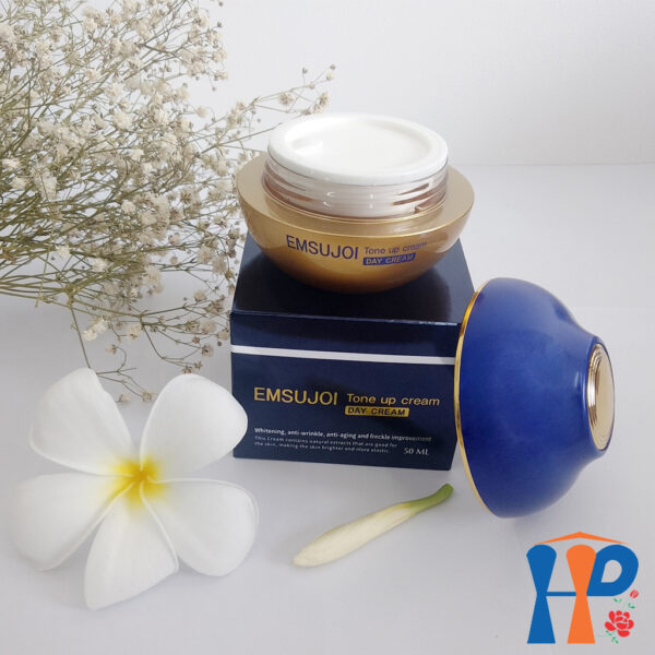 Kem dưỡng trắng da Emsujoi Tone Up Cream 50ml (Kem nám ngày - đêm)