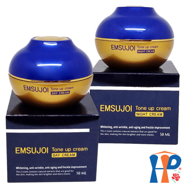 Kem dưỡng trắng da Emsujoi Tone Up Cream 50ml (Kem nám ngày - đêm)