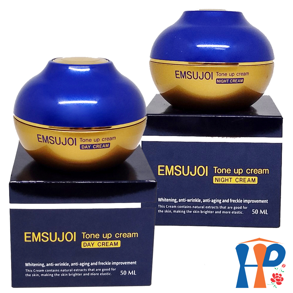 Kem dưỡng trắng da Emsujoi Tone Up Cream 50ml (Kem nám ngày - đêm)