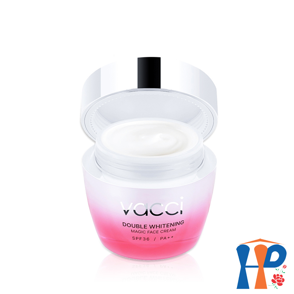Kem Dưỡng Trắng và Nâng Tông Da VACCI Double Whitening Magic Face Cream SPF36 PA++ 50ml