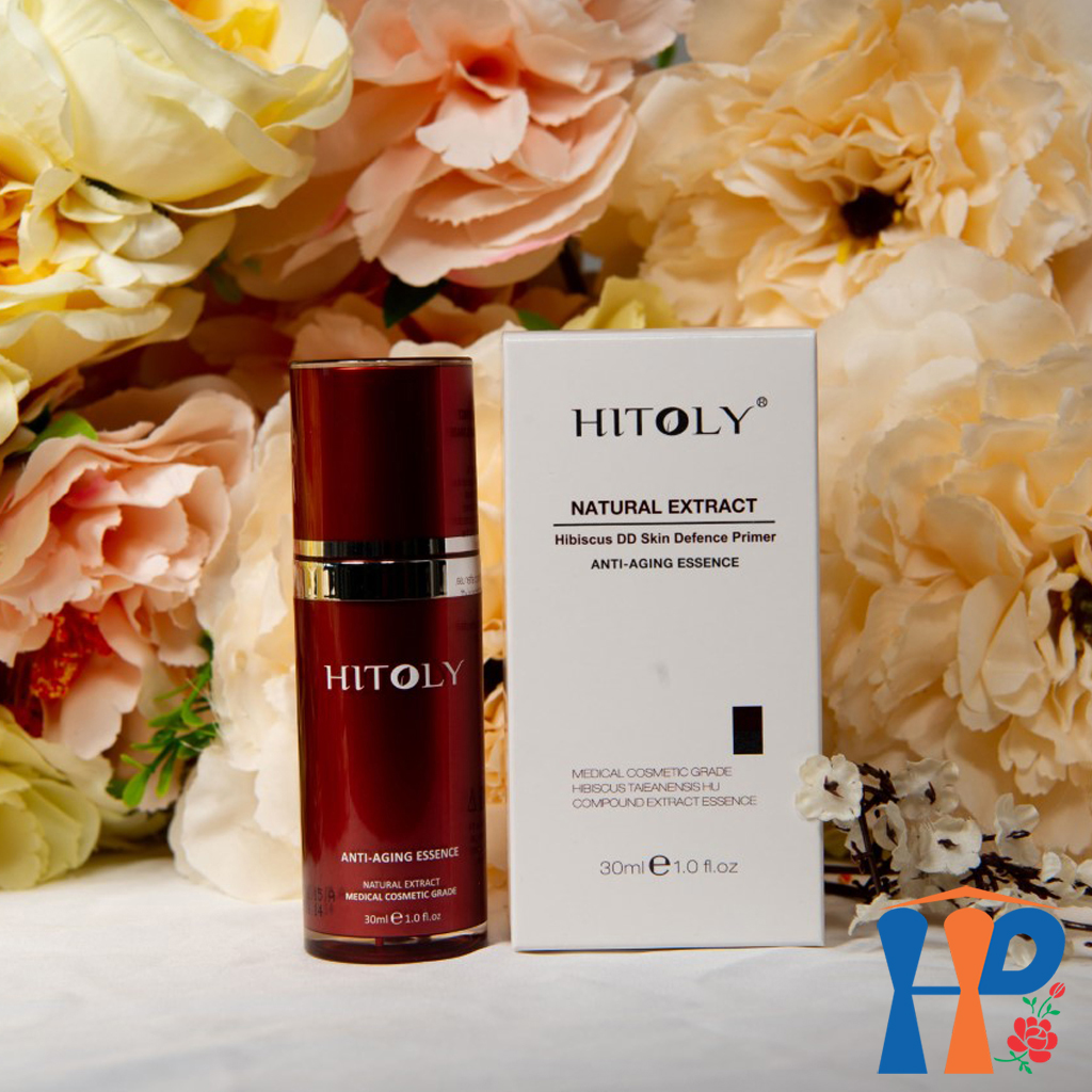 Kem lót dưỡng da Hitoly Hibiscus DD Skin Defence Primer Anti-Aging Essence 30ml