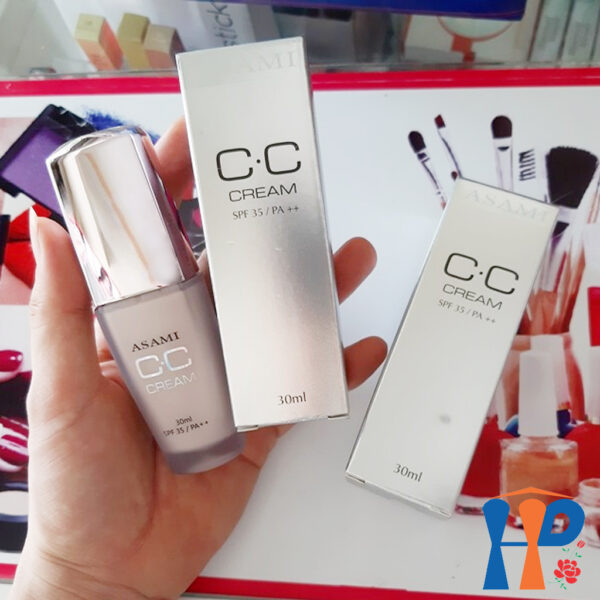 Kem nền trang điểm Asami CC Cream SPF35 PA++ 30ml (OC01 tông tự nhiên)