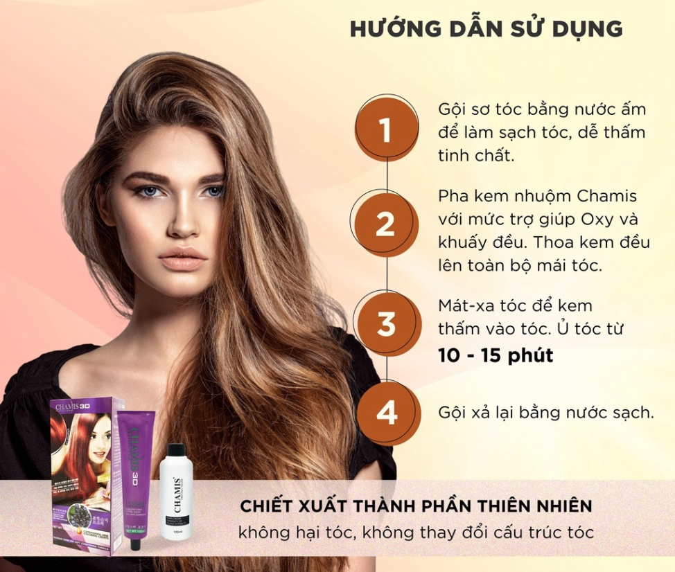 kem-nhuom-toc-chamis-3d-olive-30-mau-hdsd