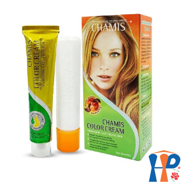 Kem nhuộm dưỡng tóc thảo mộc CHAMIS Colour Cream 60ml