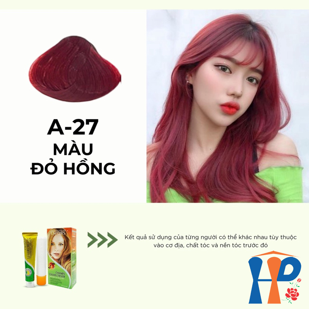 Kem nhuộm dưỡng tóc thảo mộc CHAMIS Colour Cream 60ml