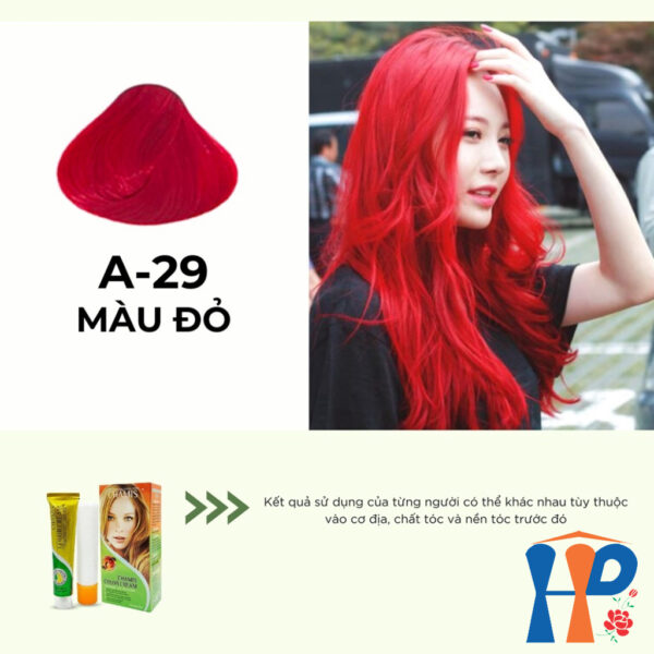 Kem nhuộm dưỡng tóc thảo mộc CHAMIS Colour Cream 60ml