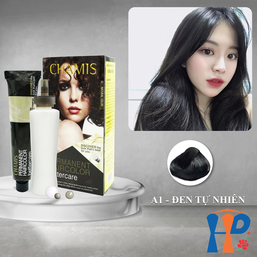 Kem nhuộm tóc thực vật Chamis Permanent Hair Colour 100ml