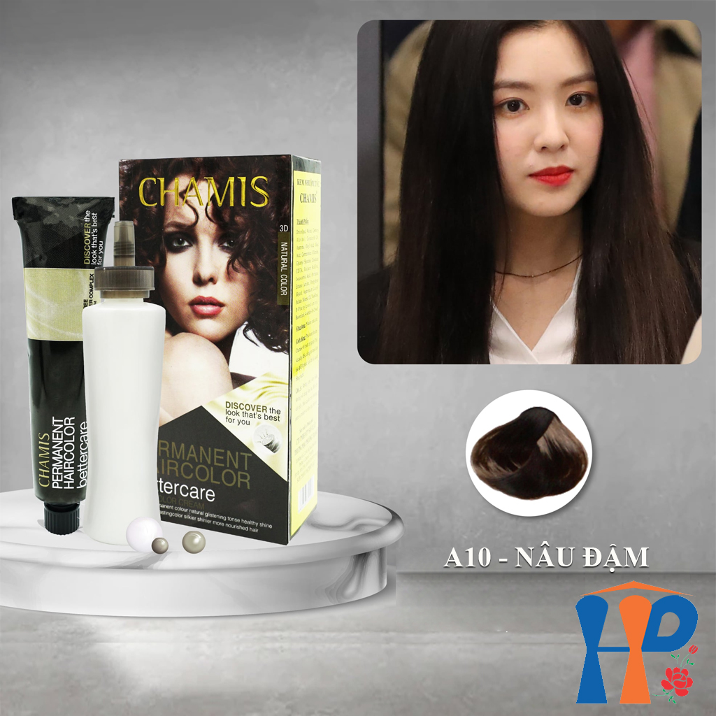 Kem nhuộm tóc thực vật Chamis Permanent Hair Colour 100ml
