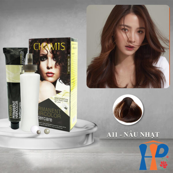 Kem nhuộm tóc thực vật Chamis Permanent Hair Colour 100ml