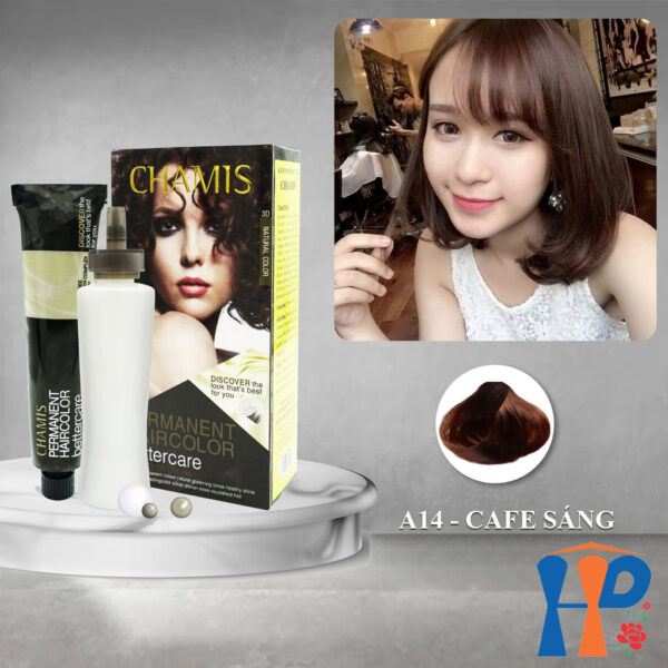 Kem nhuộm tóc thực vật Chamis Permanent Hair Colour 100ml