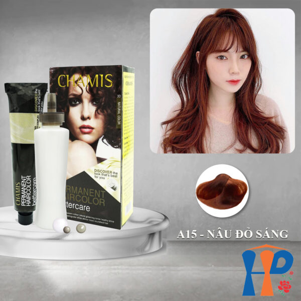 Kem nhuộm tóc thực vật Chamis Permanent Hair Colour 100ml