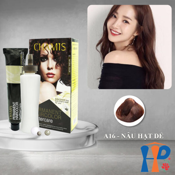 Kem nhuộm tóc thực vật Chamis Permanent Hair Colour 100ml