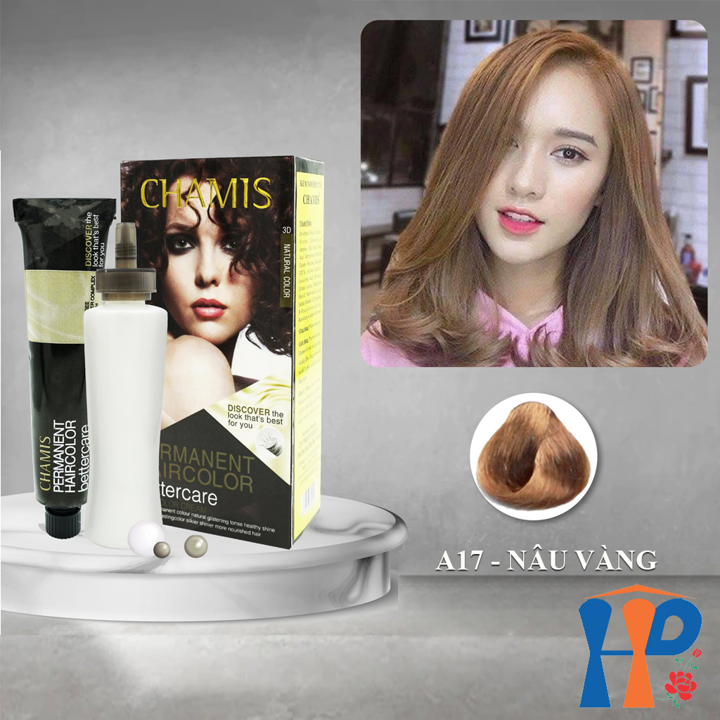 Kem nhuộm tóc thực vật Chamis Permanent Hair Colour 100ml