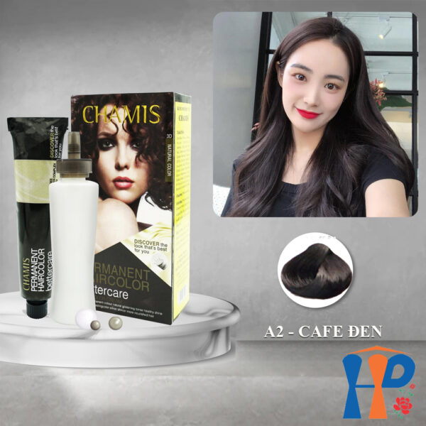 Kem nhuộm tóc thực vật Chamis Permanent Hair Colour 100ml