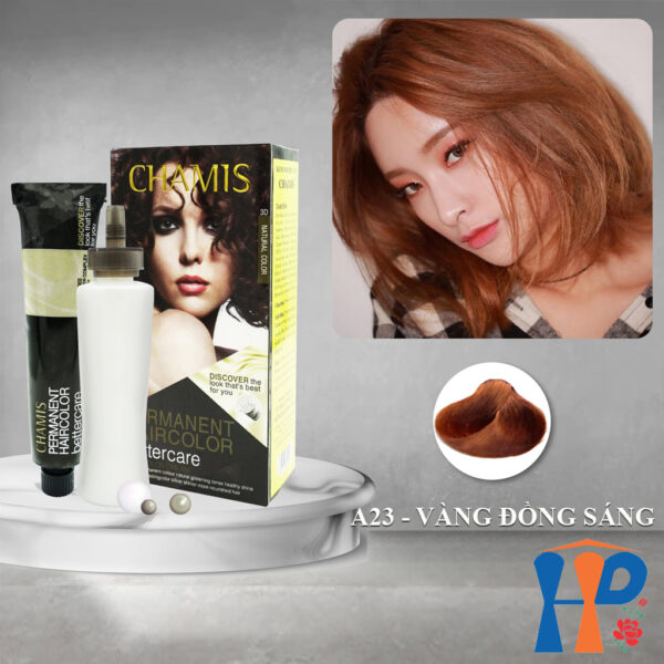 Kem nhuộm tóc thực vật Chamis Permanent Hair Colour 100ml