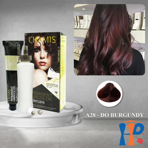 Kem nhuộm tóc thực vật Chamis Permanent Hair Colour 100ml