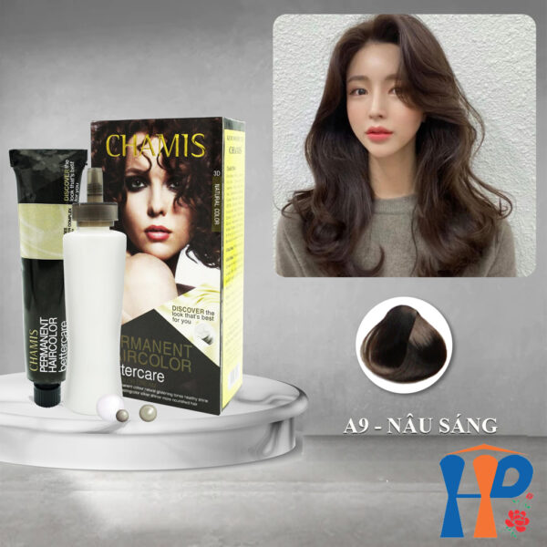 Kem nhuộm tóc thực vật Chamis Permanent Hair Colour 100ml